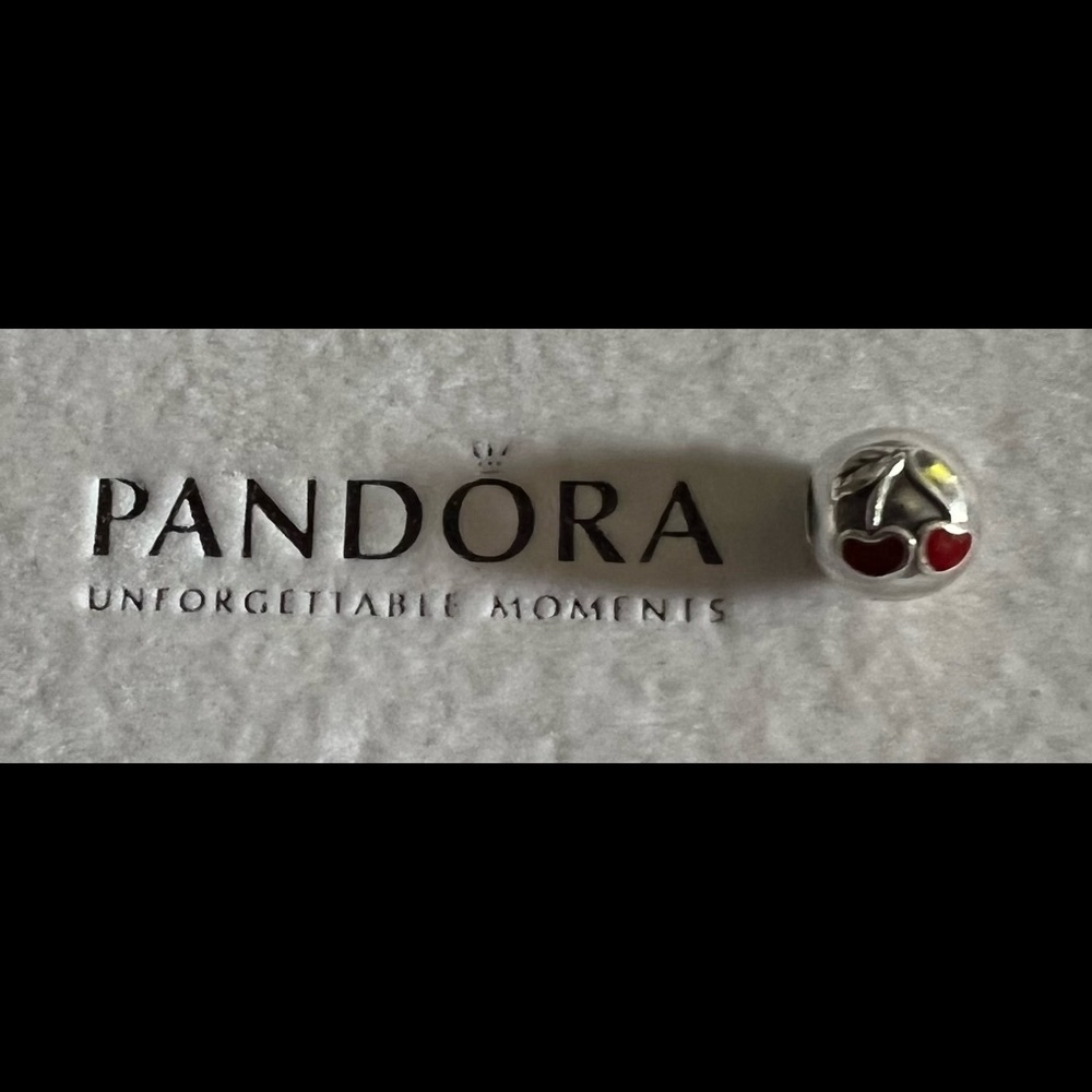 Pandora cherries charm clip